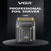 VGR 363 Shaving Men's Seamless Electric Shaver Reciprocating Double Cutter Head Razor Trimming Electric Digital Display Waterproof Silent Strong Power