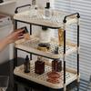 Simple Multi-Layer Storage Rack Stepped Space-Saving Water Cup Storage Rack Durable Sideboards Kitchen Storage