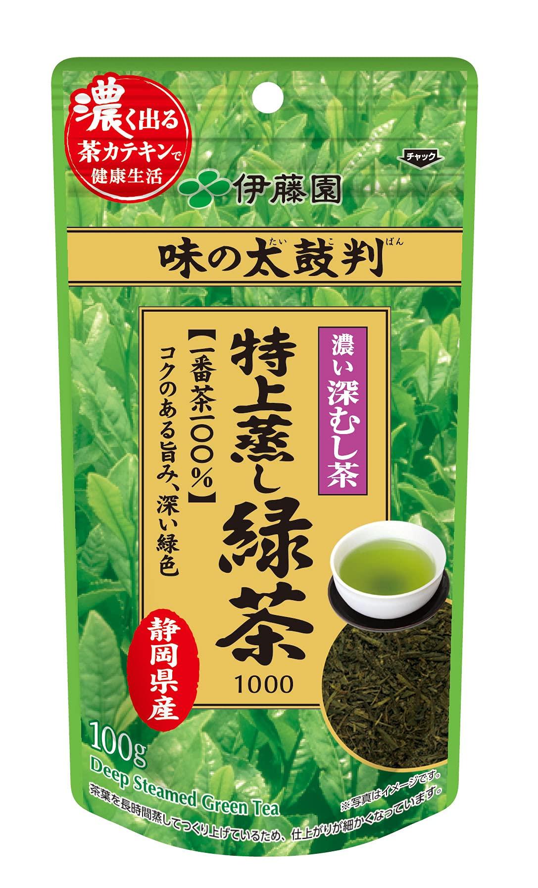 Itoen Taste of Taste Premium Steamed Green Tea First Flush 100g 1000 Tea Leaves (100% Tea)