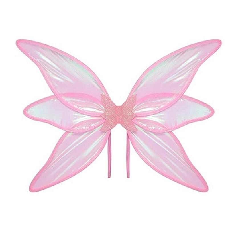 

Fairy Elves Angel Wing Performances Cosplays Costume Dress Up Butterfly Wing рожевий