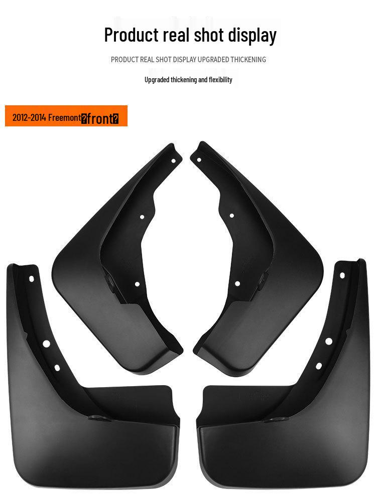 Fiat Freemont 2012-2014 Car Tire Mudguard Covers for Export.