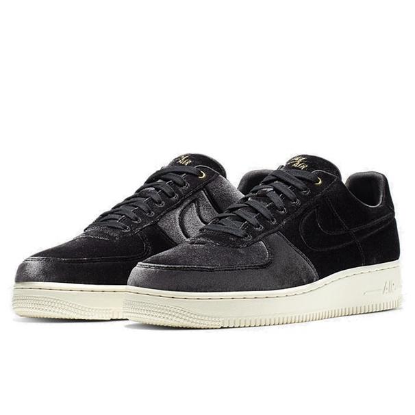 Nike Air Force 1 Low '07 Premium 'Black Velour' AT4144-001