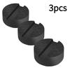 1/2/3/4/5pcs Universal Jack Support Pad Durable Wear Resistant Car Slotted Frame Rail Floor Socket Adapter Lifting Rubber Pad