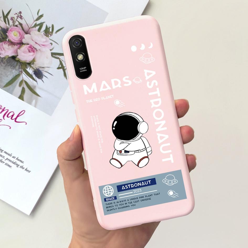 For Xiaomi Redmi 9A Case Redmi 9AT Cover Fashion Landscape Moon Soft Silicone Slim Funda For Xiaomi Redmi 9i Redmi9i Sport Coque