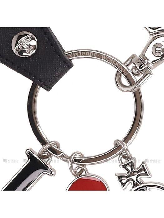 VIVIENNE WESTWOOD I LOVE ORB LOGO 8203011EU S0021 N401 Vivienne Westwood Keyring