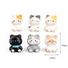 10Pcs Cute Mini Cat Figurines Resin Craft Hand Painted Tiny Kitten Models For Fairy Garden Diy Micro Landscape Decor Accessorie