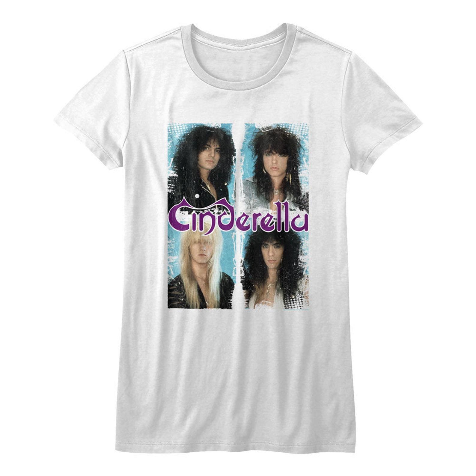 Cinderella Boxed In White Junior Women s T-Shirt XL