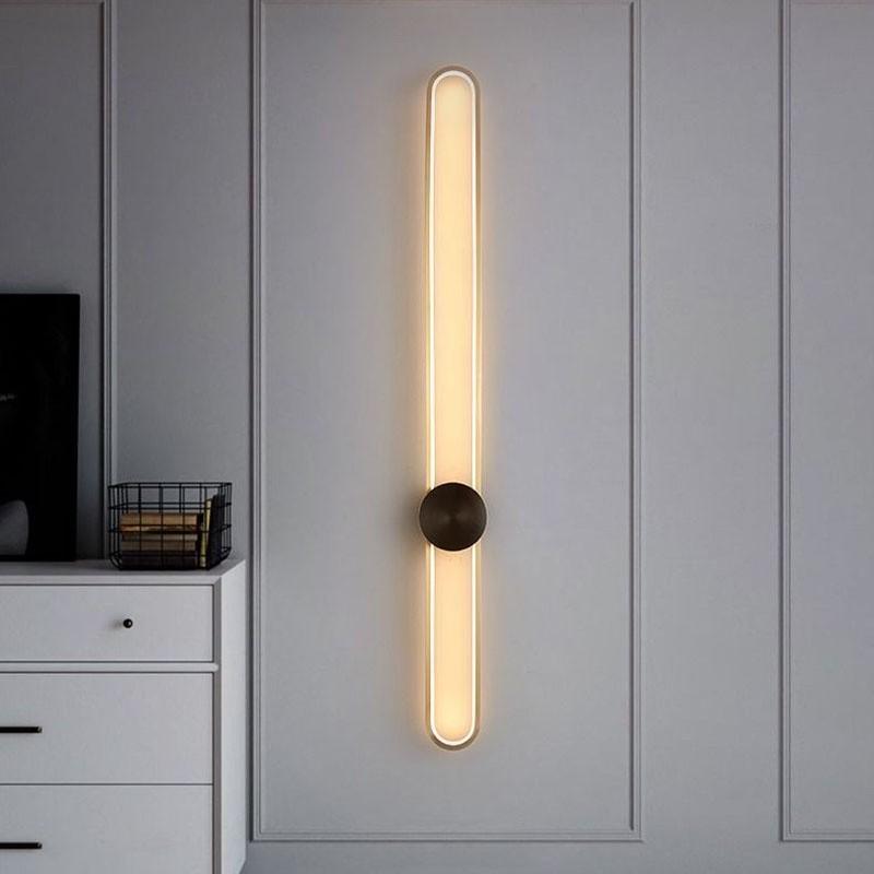 Multi-Color Adjustable Bedside Wall Lamp Modern Nordic Simple Wall Light Bedroom Bedside Lamp Living Room Led Lighting Fixture