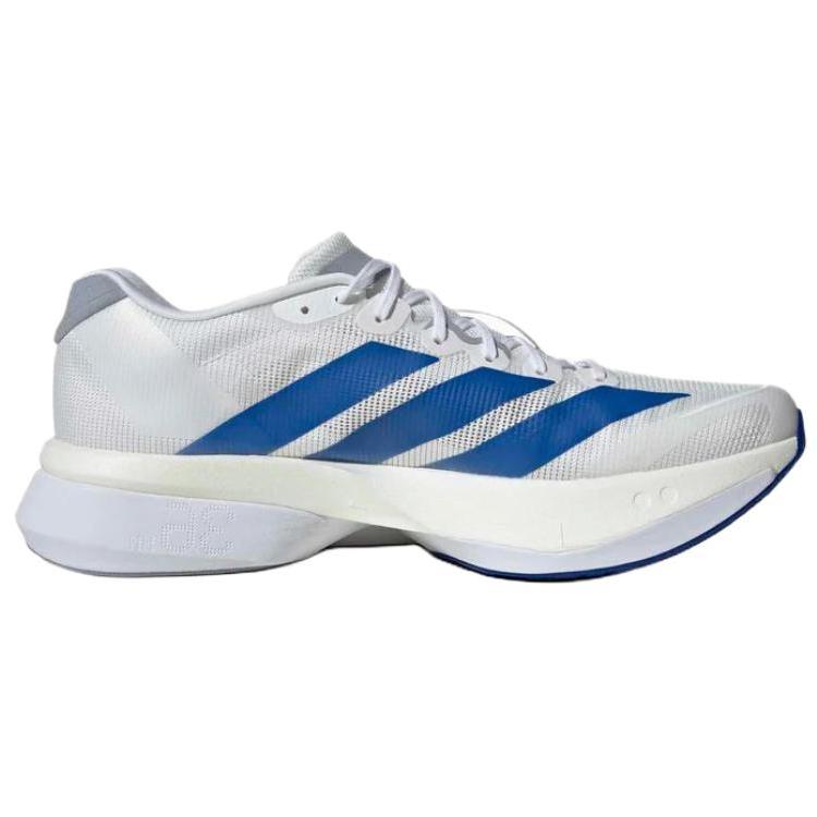 Adidas Adizero Boston 13 Support Low top Running Shoes Men's White Blue Red JQ1668