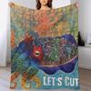 Lets Cuttle Throw Blanket Versatile Cozy Throw Blanket for All Occasions