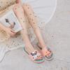 Cool Slippers for Women Outside Summer Home Indoor Home Student Cartoon Cute Bathroom Wear-resistant Cool Slippers