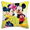 Federa Cuscino Cartone Animato Minnie Mouse Carina Federa Cuscino Stampata per Divano Casa