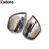Rearview Mirror Cover Trim For Toyota Prado 2700 J 120 2003-2006 2007 2008 2009 Chrome Car Backup Side Mirror Cap Accessories