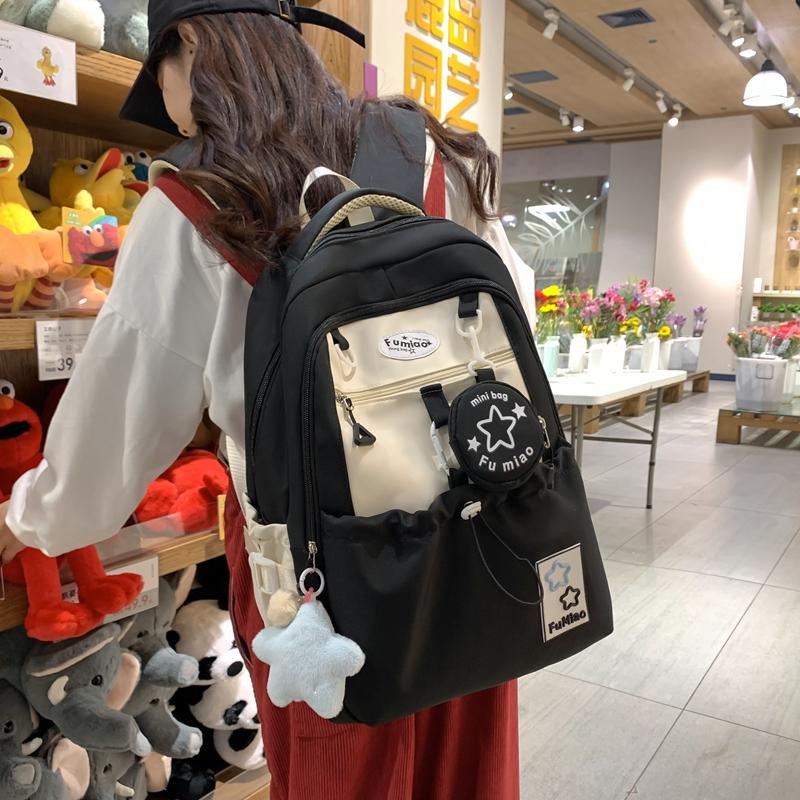 Женский рюкзак со звездным принтом — фото 3