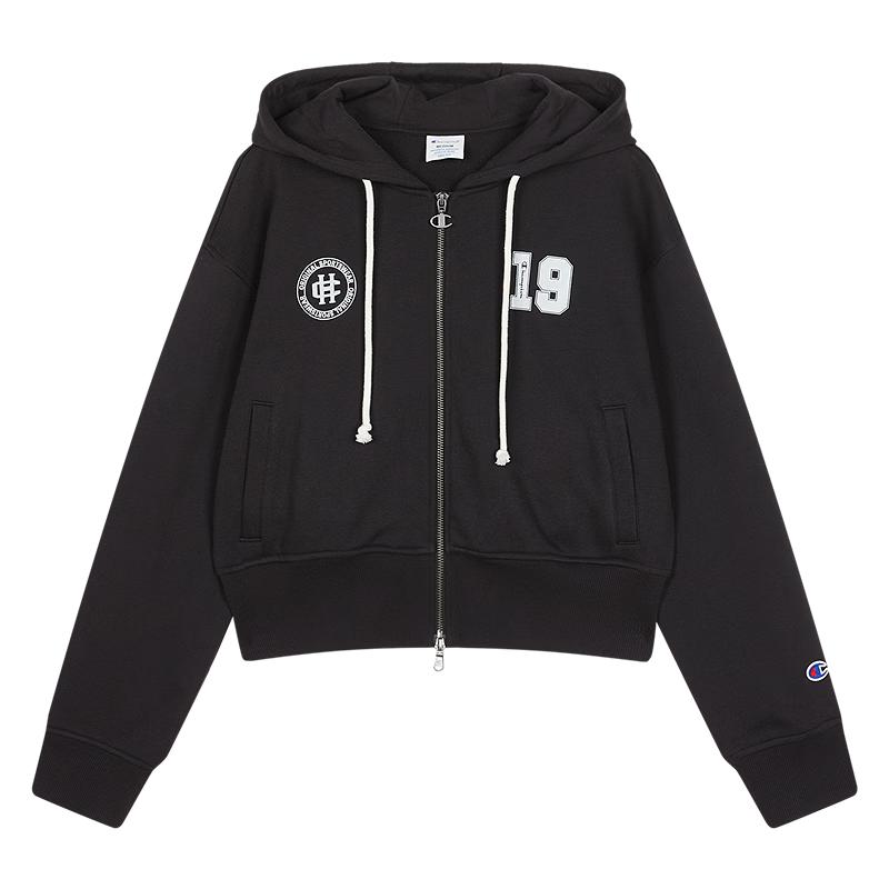 Champion Women s Short Hooded Cardigan Sweatshirt 36 6800₽