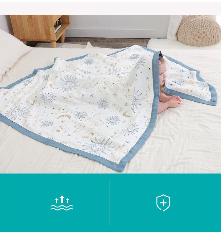 Bamboo Cotton Baby Gauze Towel and Summer Quilt
