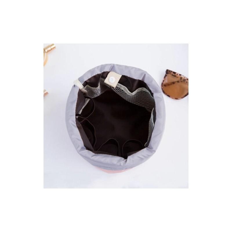Classic Design Womens Makeup Drawstring Pouch Ideal For Travel And Daily Essentials