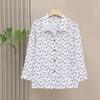 Floral Summer Shirt for Women In Their 60s and 70s