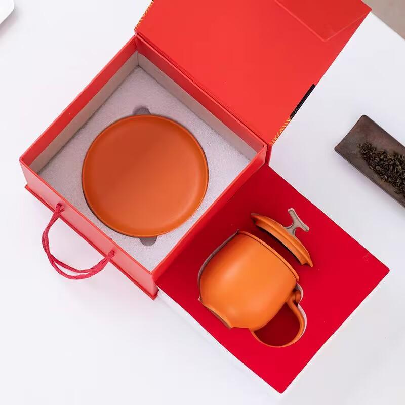 Ceramic Tea Separation Tea Cup Tea Separation Office Holiday Souvenir