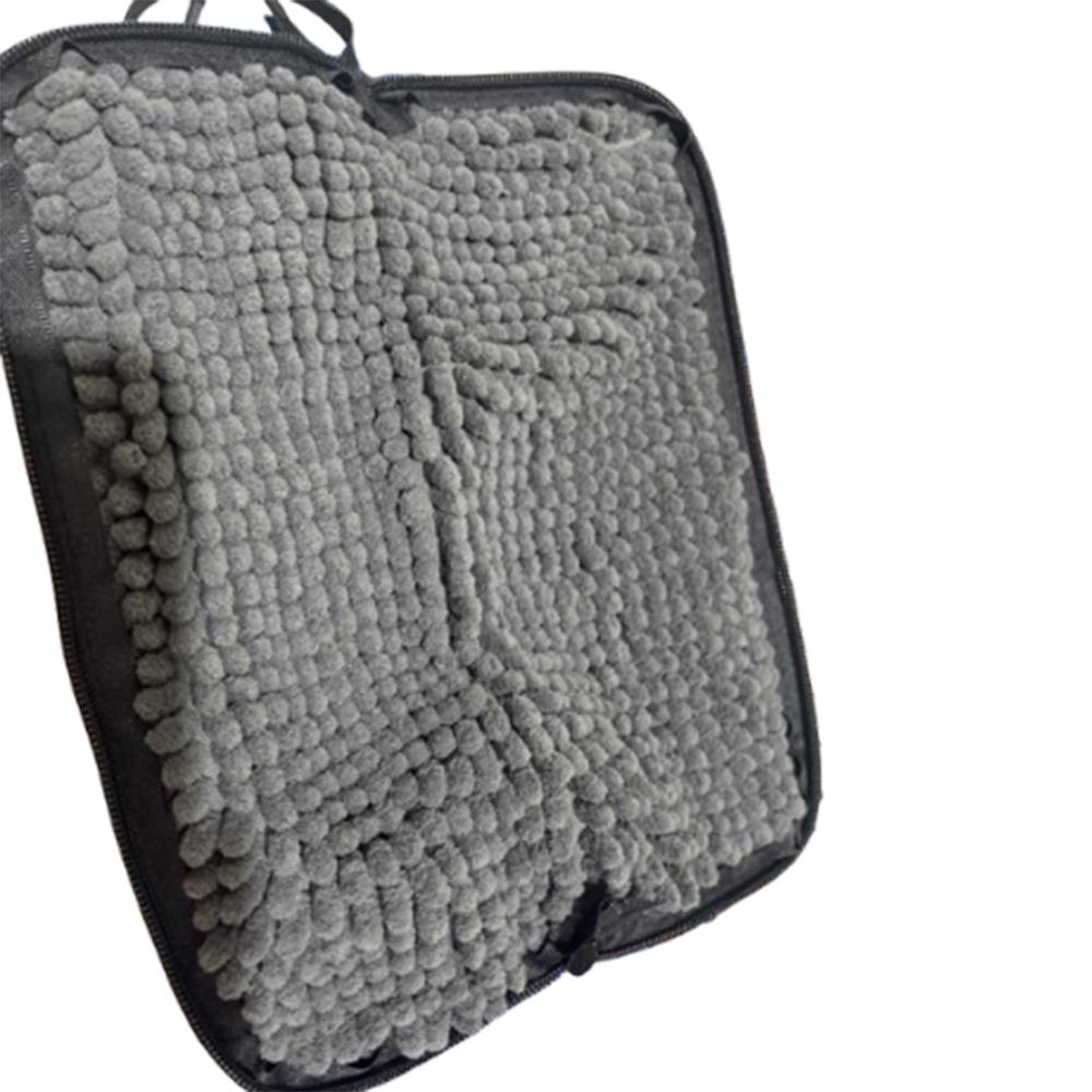 

Oxford Chenille Umbrellas Carry Case Absorbs Water Folding Umbrella Bag Home Accessory 28x12 сірий