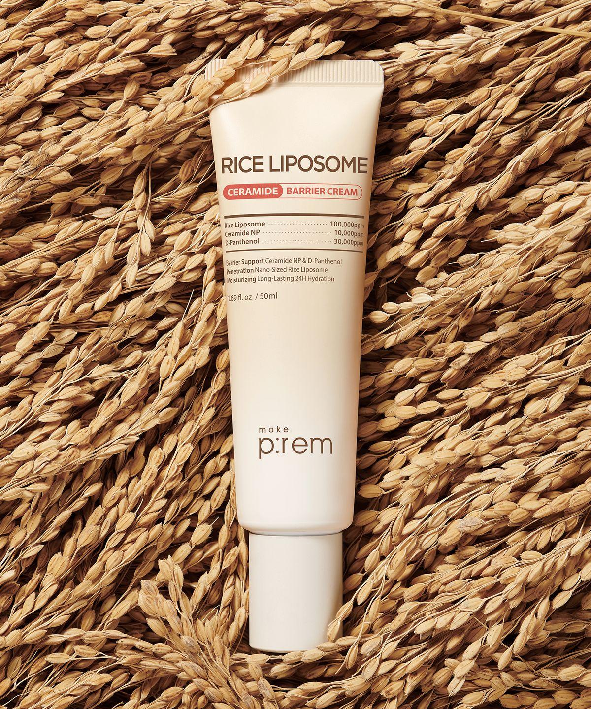

Made in Korea make p:rem Rice Liposome Ceramide Barrier Cream 50ml