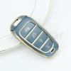 4 Buttons Auto Key Case for Hyundai Sonata Elantra Creta Ix35 Ix45 I10 I30 I40 Tucson Santa Fe Rena TPU Car Key Cover Shell Fob