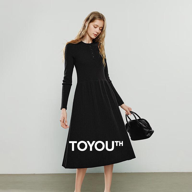 

Chuyu Women s Sophisticated Knitted Commuter Dress M