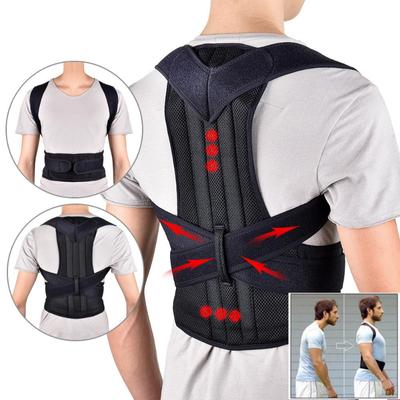 S-3XL Taille Houding Corrector Verstelbare Volwassen Correctieriem Taille Gezondheid Trainer Schouder Lumbale Brace Wervelkolom Ondersteuning Riem Vest