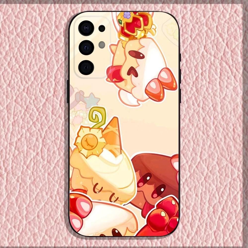 Game C-Cookie Run K-Kingdom Phone Case For Samsung S25,S24,S21,S22,S23,S30,Ultra,S20,Plus,Fe,Lite,Note,10,9,5G Black Cover