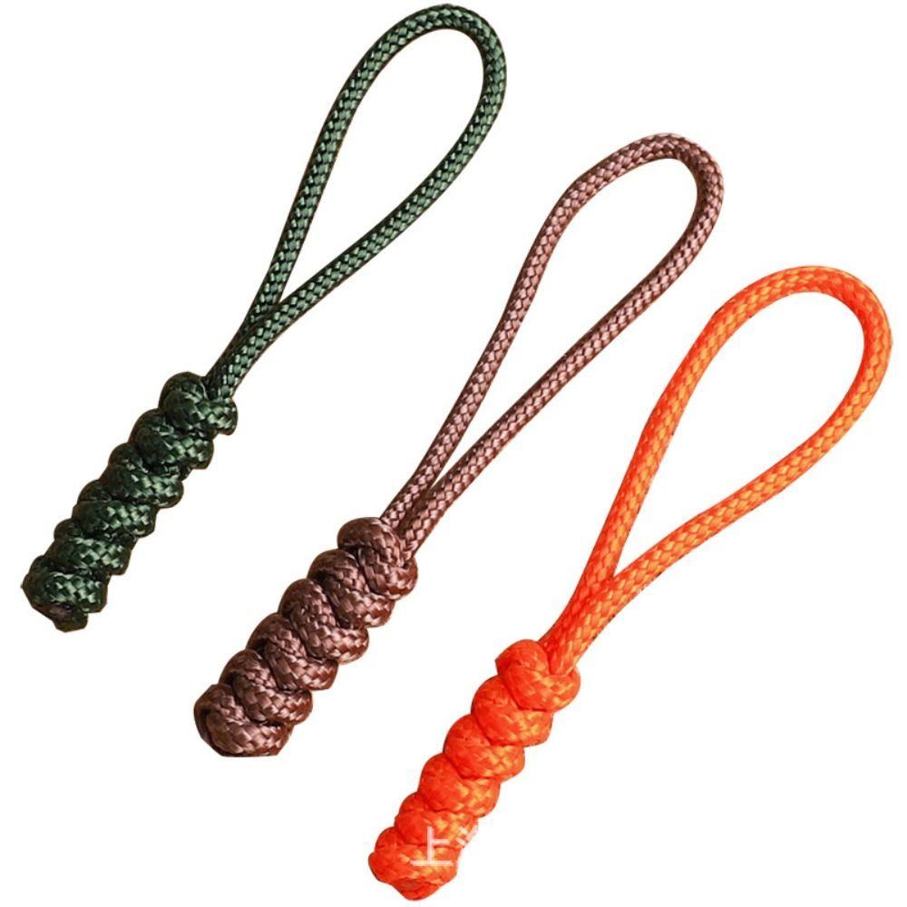 1Pcs Durable Zipper Sliders Wear-resistant Umbrella Rope Woven Zipper Replaceable Accessories Detachable Repair Kit Outdoor
