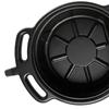 Large Coolant Drain Pans Chemical Resistant Design Plastic Anti Splash Oil Pans Anti Splash Baffles Large Spout for Easy Pouring