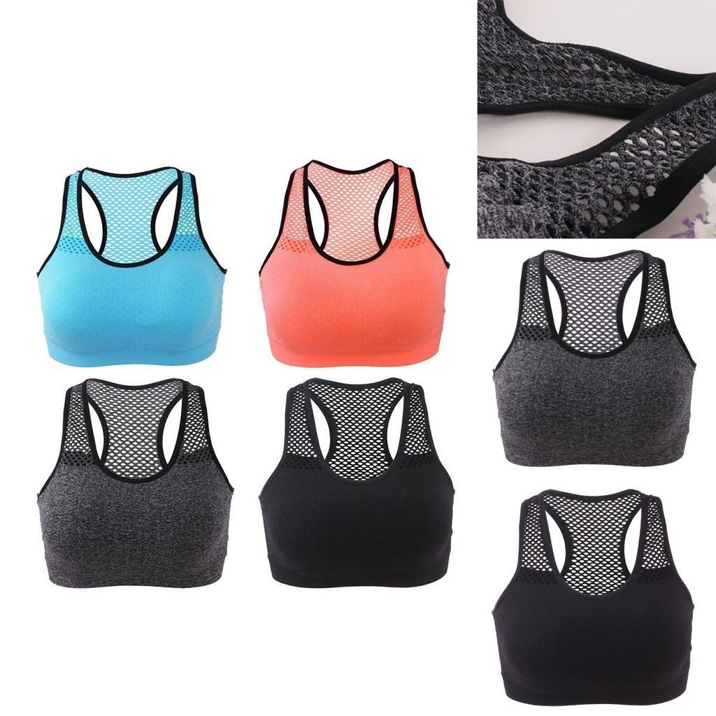 Sutiã Esportivo Feminino Ultraleve Tops Cropped Para Atividades de Fitness de Alto Impacto