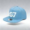 1/2 STKS Y2K 67 Platte Rand Hoed, SIX SEVEN Geometrisch Print, Ademend, Streetwear Esthetiek Pet