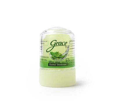 Mineral Crystal Thai Deodorant Grace Aloe Vera Green 70 G