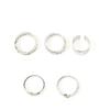 Hanfeng Chaoxian Ring Hollow Love 5-Piece Joint Ring