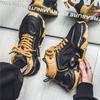 Four Seasons New Board Shoes Men's Platform Sneakers Casual Street Bread Shoes Student Tide