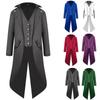 Coat Steampunk Mens Vintage Jacket Victorian Coat Mens Uniform Cosplay Costume