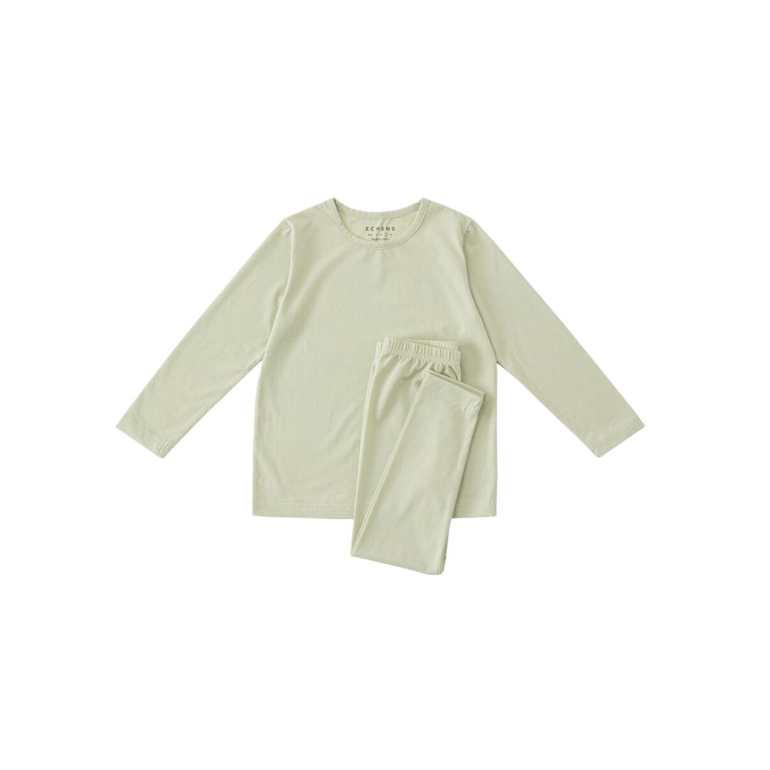 Echond Supima Cotton Loungewear Set – Light Green S