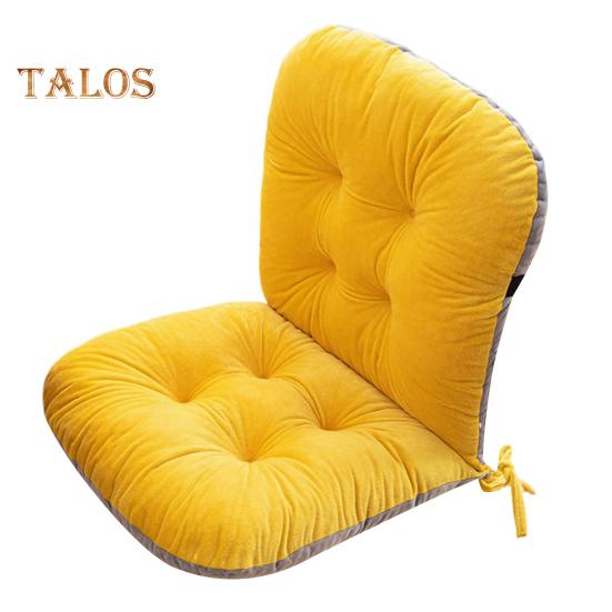 Winter Desk Chair Cushion with Fixing Strap for Anti-slip Thickened Good Elasticity And Softness Keep Warm Office Chair Seat Cushion Rocking Chair