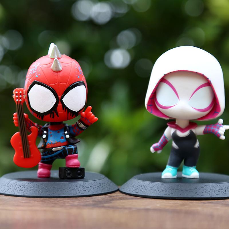 Spider Man Variant Version Cute Pvc Figure Collectible Toy For Desktop Decor