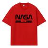 2026 NASA 1987 Grafica Stampata Streetwear Y2k Abbigliamento Harajuku T-shirt 100% Cotone Casual Oversize Estiva Uomo