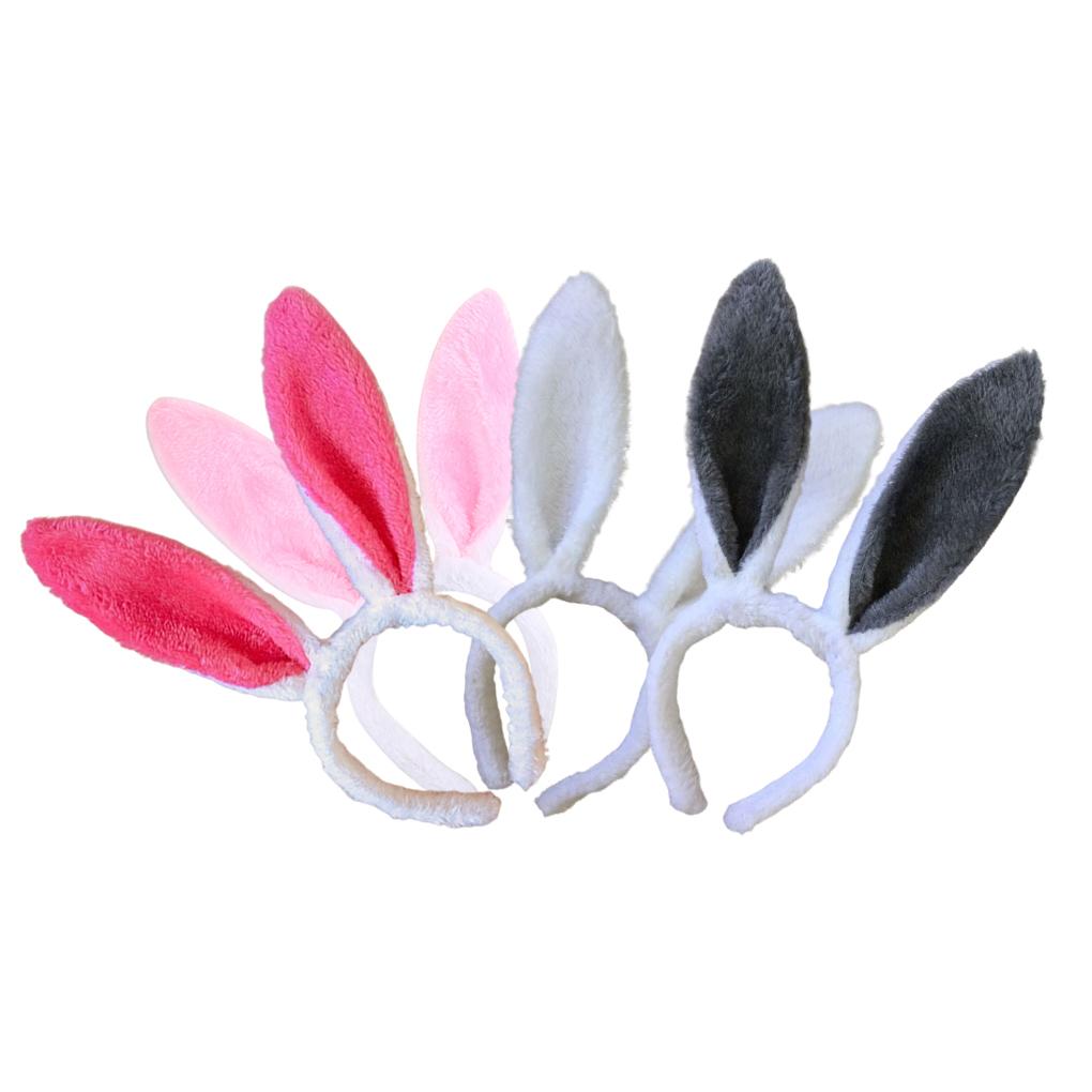 Cute Children Plush Ear Hairband Winter Spring Kids Decorative Headband Party Portable Costume Headwear Head Ornament