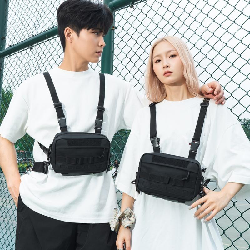Tacticals Chest Rig Bag Molles Chest Pouch Utility Recon Kit Bag Tacticals Chest Pack Bag Chest Rigs Vest for Workouts