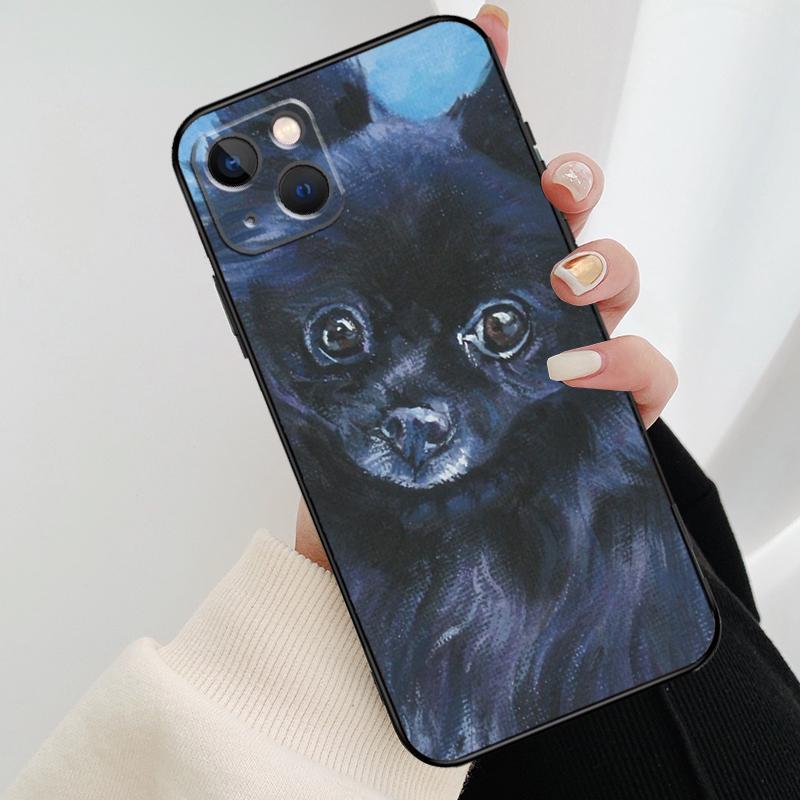Pomeranian Dog Phone Case For iPhone 17 Pro Max 16 15 11 13 12 14 Pro Max Mini 15 16 Plus 16e 17 Air Cover