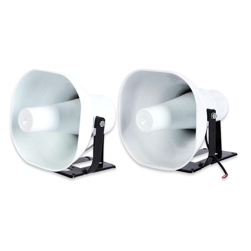 40W High-Pitched Outdoor Car Loudspeaker - School Equipment Constant Voltage/Resistance Square Amplifier