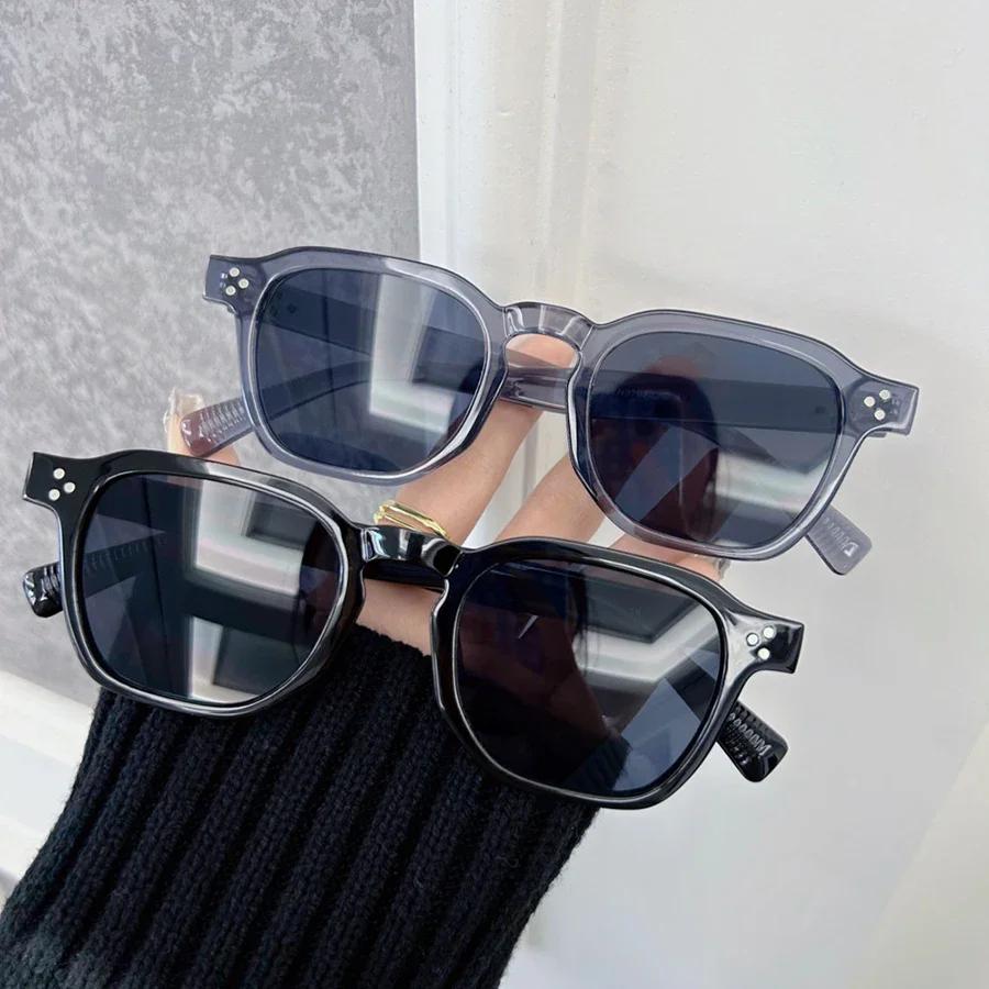 Vintage Square Sunglasses Women Men Brand Designer Retro Sun Glasses Female Male Mirror Punk Outdoor Driving