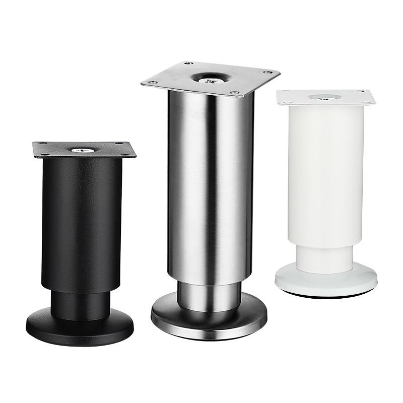 Adjustable Stainless Steel Furniture Legs for Sofa, Coffee Table, TV Cabinet, or Bed