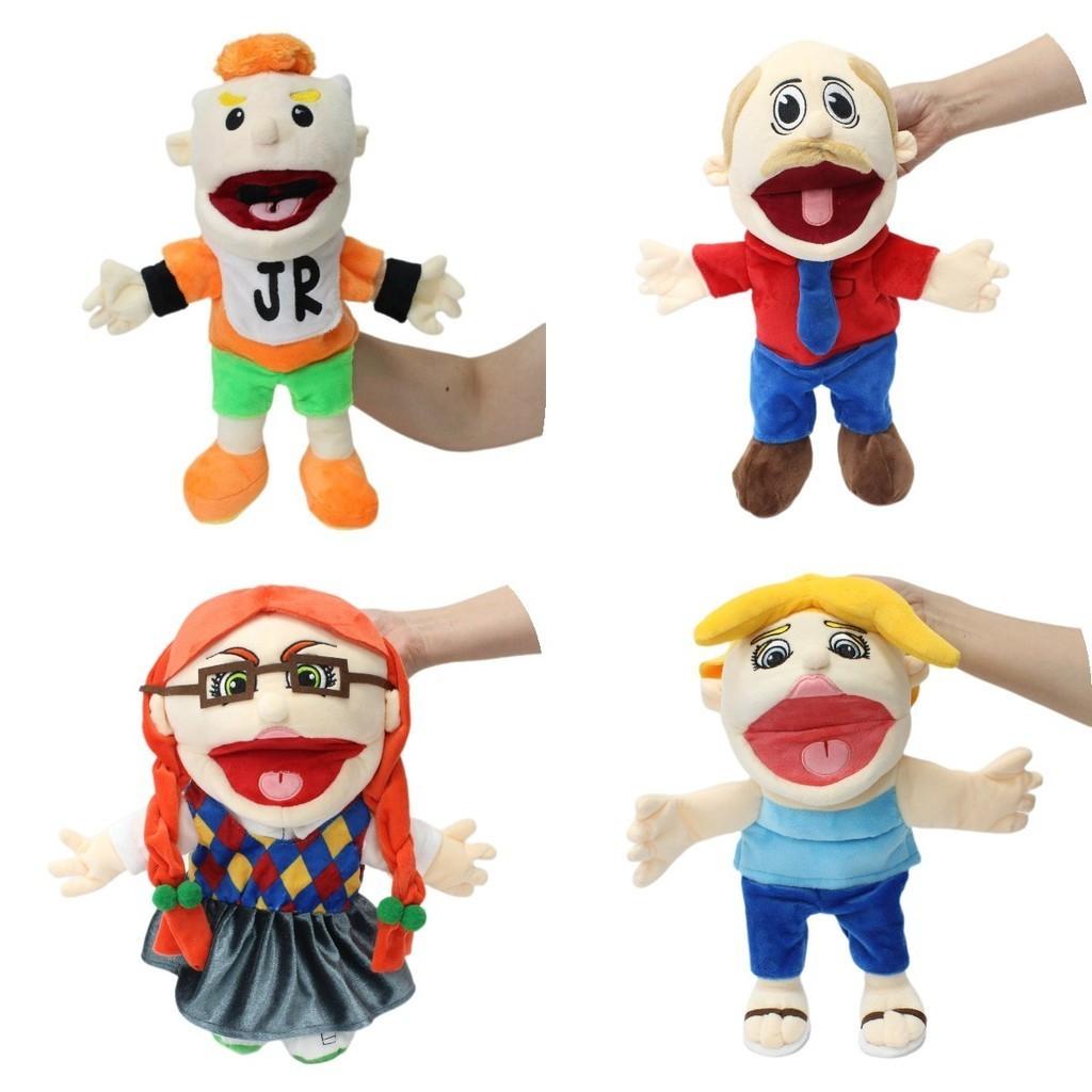 Quirky Jeffy Cartoon Plush Puppet Hand Puppet For Creative Play And Parent Child Interaction