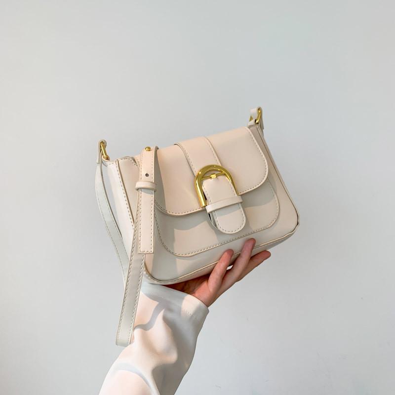 Trendy Minimalist Small Square Bag For Women Stylish Casual Crossbody Handbag In Black Beige Pink Green Blue