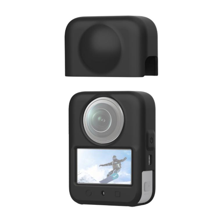

For DJI Osmo 360 PULUZ Silicone Body Protective Cover with Lens Cover чёрный